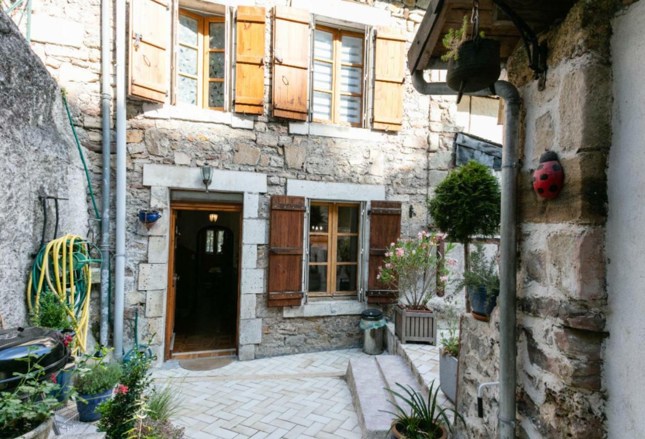 Maison Avec Patio Dans Le Centre Historique Villa Terrasson Ngoại thất bức ảnh